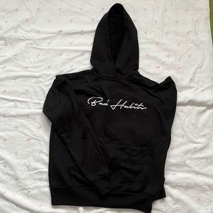 Black hoodie